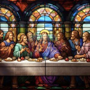 The Last Supper – Stained Glass Art