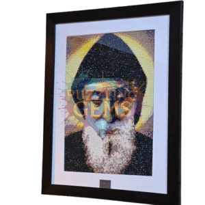 Ready-Made Framed Diamond Painting – Saint Charbel